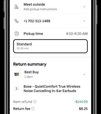 Uber will now pick up your returns from your doorstep