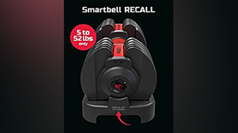 Walmart recalls about 50,000 adjustable dumbbells after weight plates dislodge, causing injuries