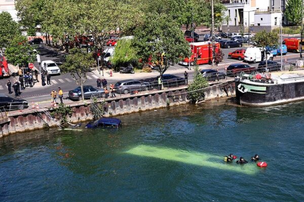 Bus plunges into river after trainee driver crash, massive rescue response: reports