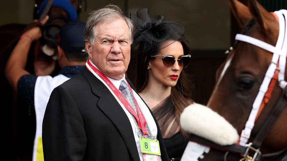Jordon Hudson, Bill Belichick take in Churchill Downs during Kentucky Derby weekend